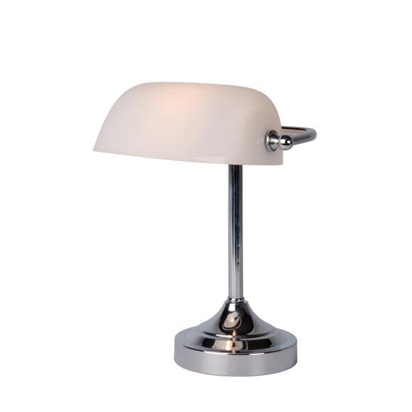 Banker Desk Lamp 1xe14 Chrome