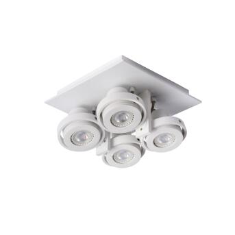 Landa plafond Spotlight Led Dim to Warm Gu10 4x5W 2200K/3000K White