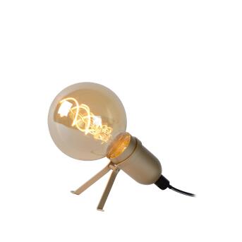PUKKI Tischlampe LED E27 1x5W 2200K Mattes Gold / Messing
