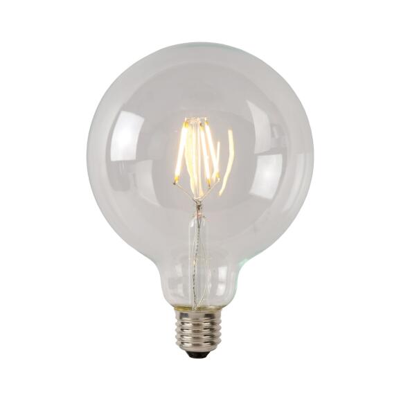 G125 Glowdraadlamp Ø 12,5 cm LED Dim. E27 1x5W 2700K Transparant