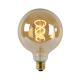 G125 Glow Draadlamp Ø 12,5 cm LED Dim. E27 1x5W 2200K Amber