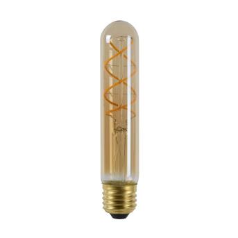 T32 Glühfadenlampe Ø 3 cm LED Dim. E27 1x4,9W 2200K Amber