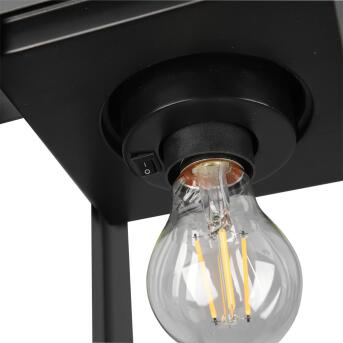 Poller -lamp Lunga met Twilight Sensor1 X E27/40W