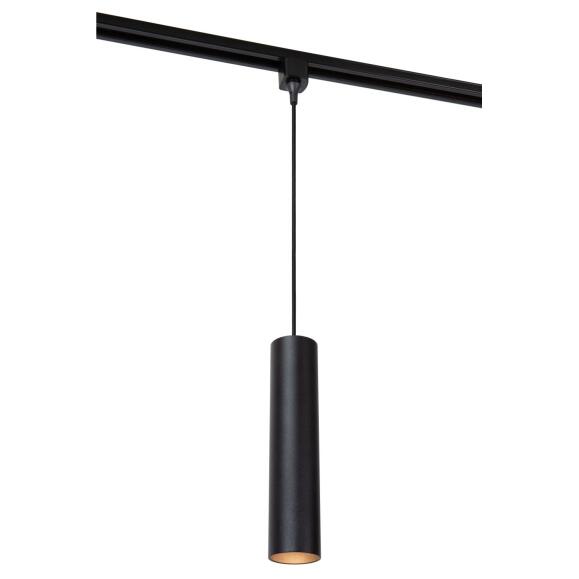 Track Floris hanger lamp 1 fasen van Power Rail / Rail System 1XGU10 Black (Extension)