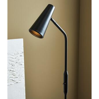 Lamp Lamp Crest Black 1 x Gu10/7W
