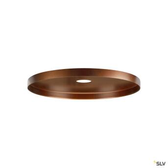 LALU® PLATE 22, Leuchtenschirm, Mix&Match, H:1.5 cm, bronze