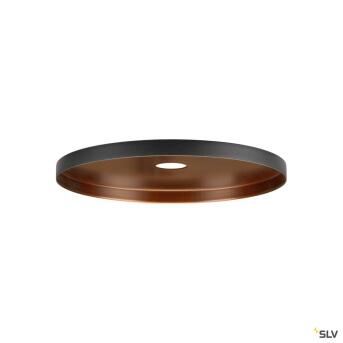 LALU® PLATE 22, Leuchtenschirm, Mix&Match, H:1.5 cm, schwarz