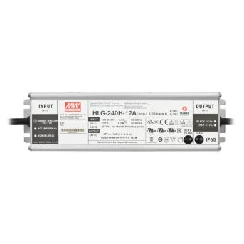 LED-Netzteil, HLG 12V-DC, 120-264W, Aluminiumgehäuse