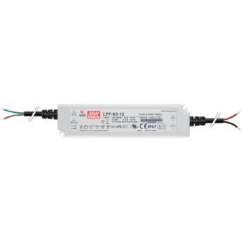 LED-Netzteil, LPF-60-12, 12V/60W