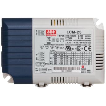 LED-Treiber, LCM-25, 230V,  6 Ausgangsströme,...