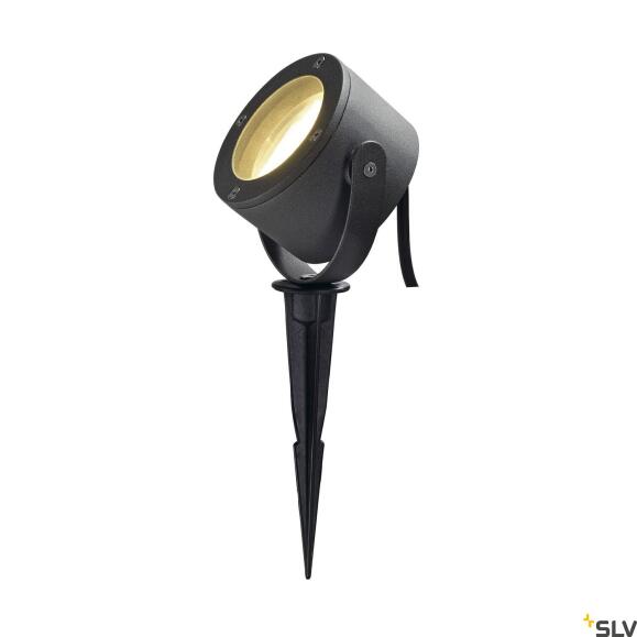 SITRA 360 SPIKE, outdoor lamp met grondpin, met Ã©Ã©n lichtbron, TC-TSE, IP44, antraciet, max. 9 W