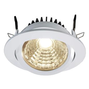 Plafondlamp cob 95 wit rond Ø10,8 cm LED 10W 3000K dimpelbaar