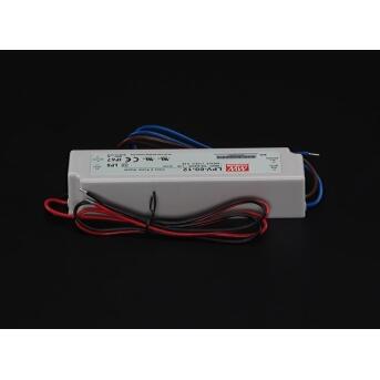 Meanwell-voeding, LPV-60-12, spanning-constant, 110-240V AC/50-60Hz, 12V DC, 0-5 A, 60,00 W