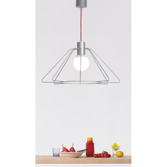 Minimalistische hanglamp Miki -draadframe 50 cm