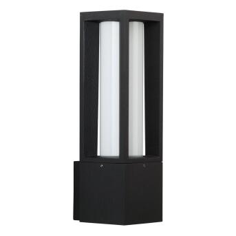 Moderne zwarte wandlamp gemaakt van aluminium
