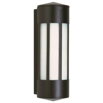 Moderne wandlamp aluminium zwart