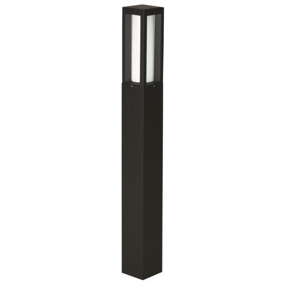 Poller -lamp Aluminium zwart 90 cm