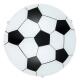 Fußball Deckenleuchte rund 24,5cm schwarz weiß