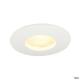 Out 65 LED DL Round Set Downlight weiss 9W 38° 3000K inkl. Treiber