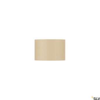 FENDA, Leuchtenschirm, rund, beige, Ø/H 30/20 cm