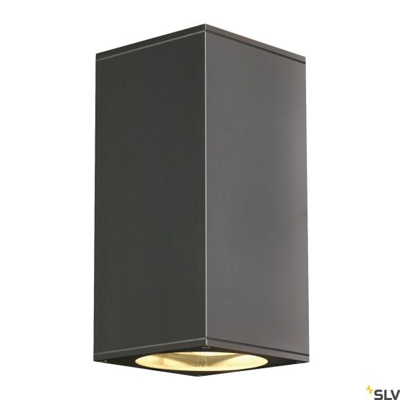 Big Theo Up/Down, Buiten Wall Lamp, QPAR111, IP44, Corner, Up/Down, Anthracite, Max. 150W