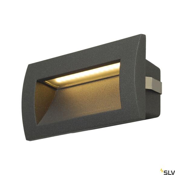 Downunder Out M, Buiten Wall vernauwing Lamp, LED, 3000K, antraciet