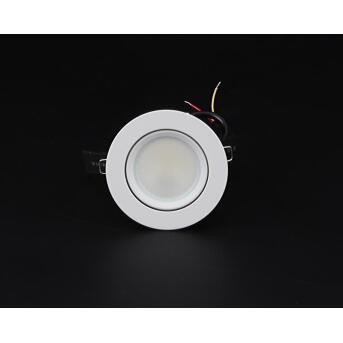 COB 68 CCT LED 8W Deckeneinbauleuchte weiß rund Ø7,8 cm 2700-6500K dimmbar
