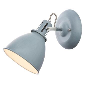 Retro Wall Lamp Jonas Metal Gray Spotlight E14