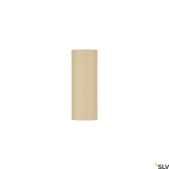 FENDA, Leuchtenschirm, rund, beige, Ø/H 15/40 cm
