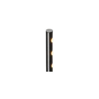 DISPLAYLAMP, stick straight voor laagspanningsrail vitrinerails, led, zwart, 3 W