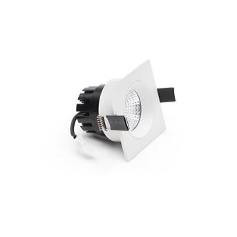 Orionis Installatie Radiator LED 6,5 W Angular White 7.8x7.8 cm dimable 2700K