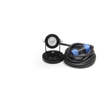 LED Strahler Mini II warmweiß 2W dreh- und schwenkbar schwarz IP65