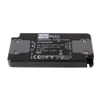 Capgoled voeding, platte voeding 700MA 6W, Power...