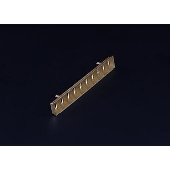 Zubehör / Ersatzteil, Ceti 10 Reflektor Gold, Länge: 243 mm, Breite: 22 mm, Höhe: 30 mm