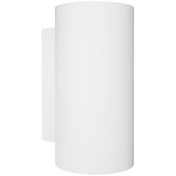 Keramische wandlamp wit 2xgu10 spreidbaar op en neer