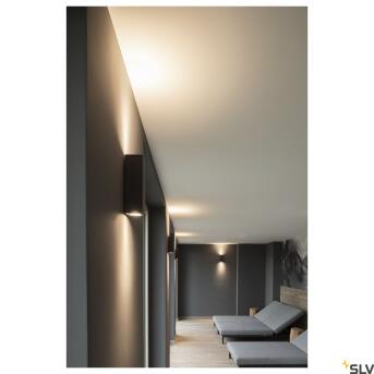 Theo Up/Down, Wall Lamp, QPAR51, Anthracite, Max. 2X50W