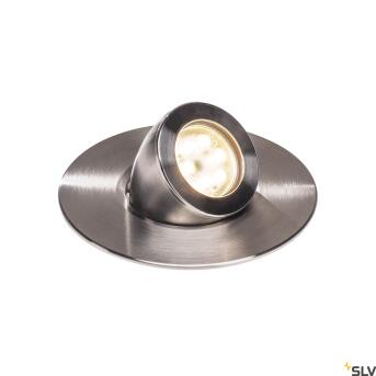 Gimble out, vloerlamp, LED, 3000K, roestvrij staal 316, 36 °, IP67