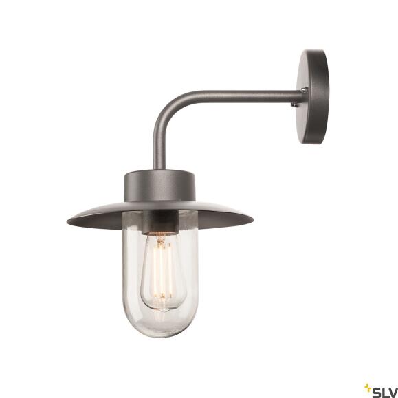 Molat, Buiten Wall Lamp, E27, Anthracite, Max. 60W, IP44