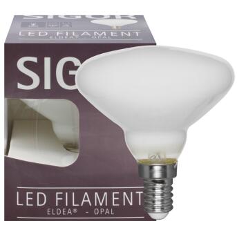 Sigor LED Leuchtmittel ELDEA® Lampe Opal E14 4W 2700K...