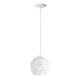 Effectieve hanglamp Asterope rond Ø25 cm in witte E27
