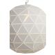 Effectieve hanglamp asterope rond Ø40 cm in witte E27