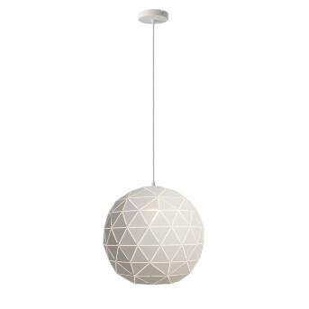Effectieve hanglamp Asterope rond Ø50 cm in witte E27