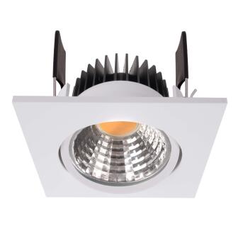 COB 68 plafondlamp Angular Wit 7,8x7,8 cm 2700k dimable 350ma